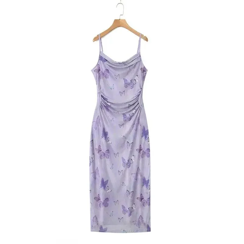 Midi dresses with V - necklines for a flattering and elongating effect Regal Statement Dress