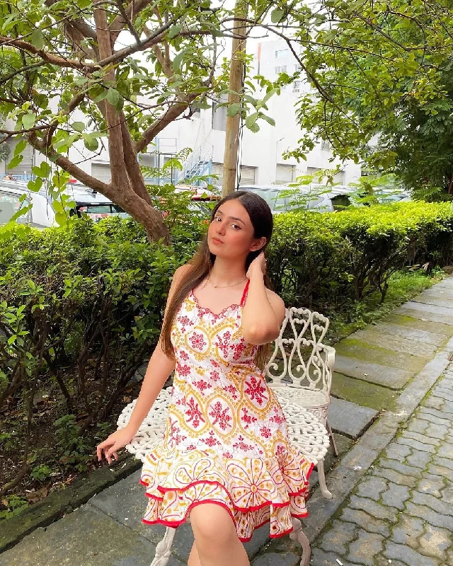 Midi dresses with tassel accents for a bohemian and free - spirited style Tropea Luxe Summer Dress
