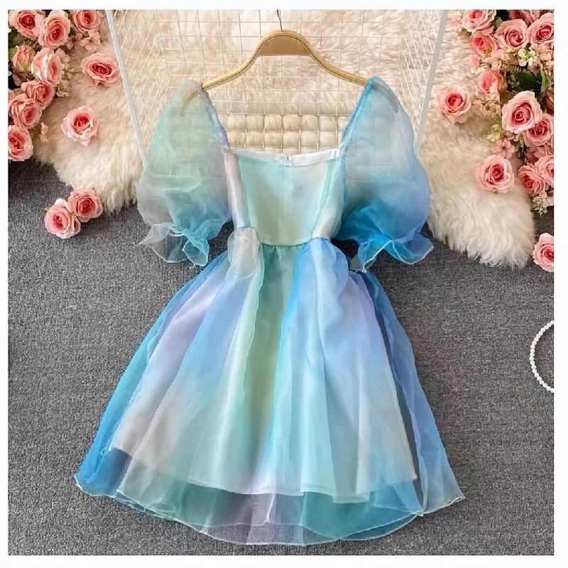 Mini dresses with pom - pom trims for a playful feel Laret Luxury Dress