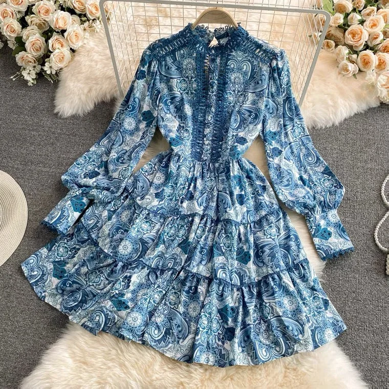 Mini dresses with gathered skirts for a voluminous effect Madison Luxury Holiday Dress