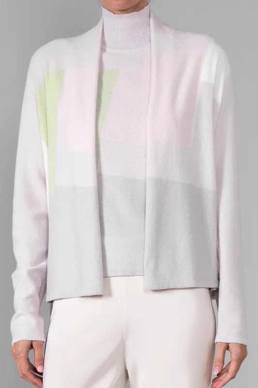color block women cardigan with bold huescolor block women cardigan with bold huesCASHMERE COLOR BLOCK CARDIGAN