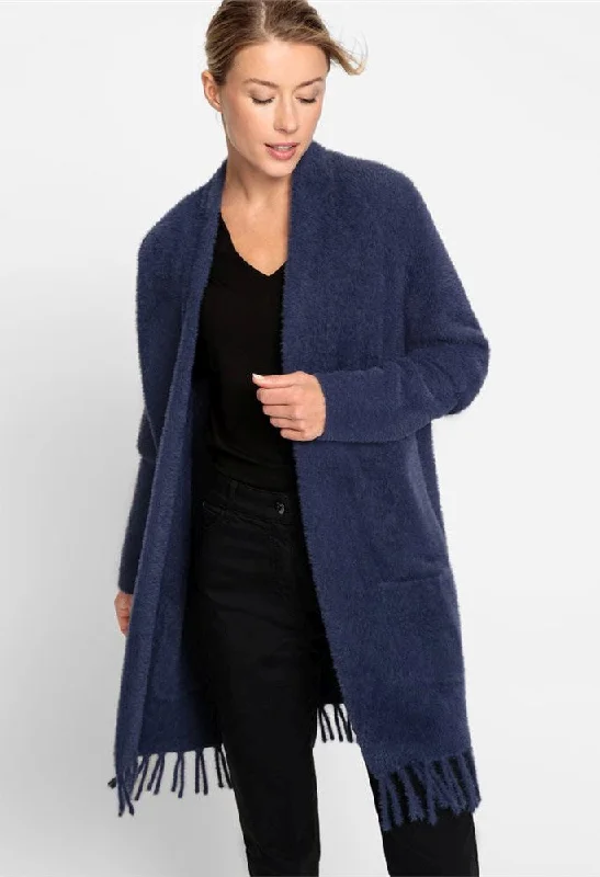 cashmere blend women cardigan for a luxurious feelcashmere blend women cardigan for a luxurious feelFLUFFY CARDIGAN WITH OPEN FRONT