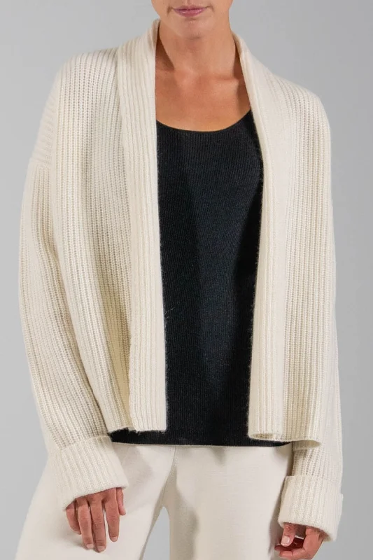 organic cotton women cardigan for an eco - friendly choiceorganic cotton women cardigan for an eco - friendly choiceLUXE CHUNKY RIB CARDIGAN