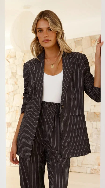 sequin embellished women cardigan for special occasionssequin embellished women cardigan for special occasionsMaya Blazer - Charcoal