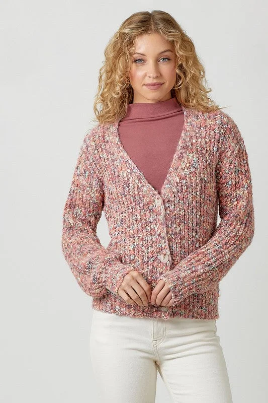 ribbed women cardigan with a classic textureMargaret Cardigan