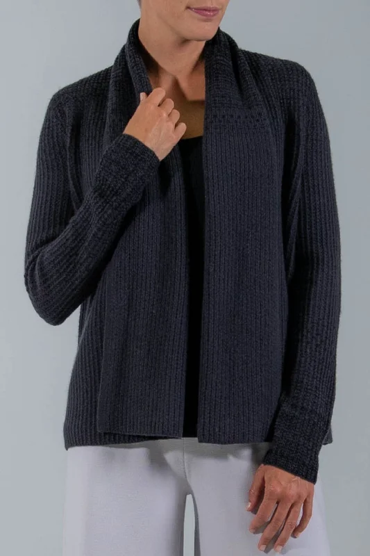 hooded women cardigan for added warmth and stylehooded women cardigan for added warmth and styleOMBRE SHORT CARDIGAN