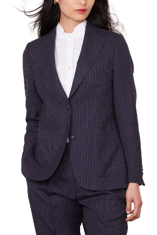 Women's Slim - Fit Blazers in Charcoal Gray for a Professional AppearanceValerianne Pierre Suit