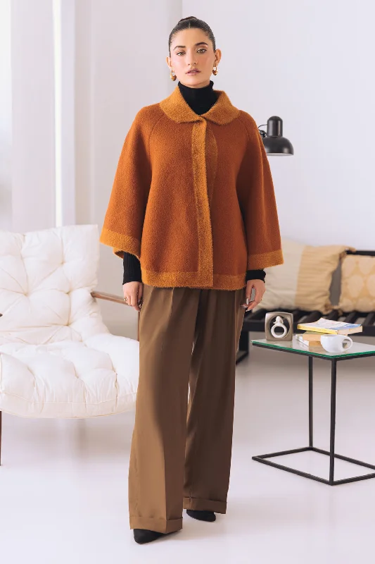 lightweight women cardigan for spring and falllightweight women cardigan for spring and fallCAMEL CAPE STYLE FULL SLEEVES CARDIGAN SWEATER (24X-073-66)