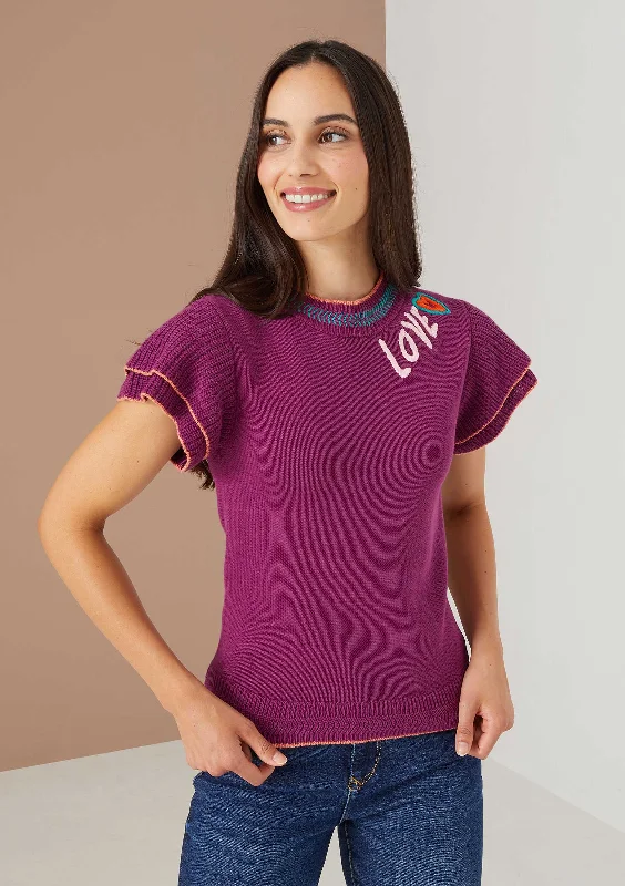Button - Down Women's Shetland Wool Sweaters in Traditional PatternsThe Chelsea Sweater