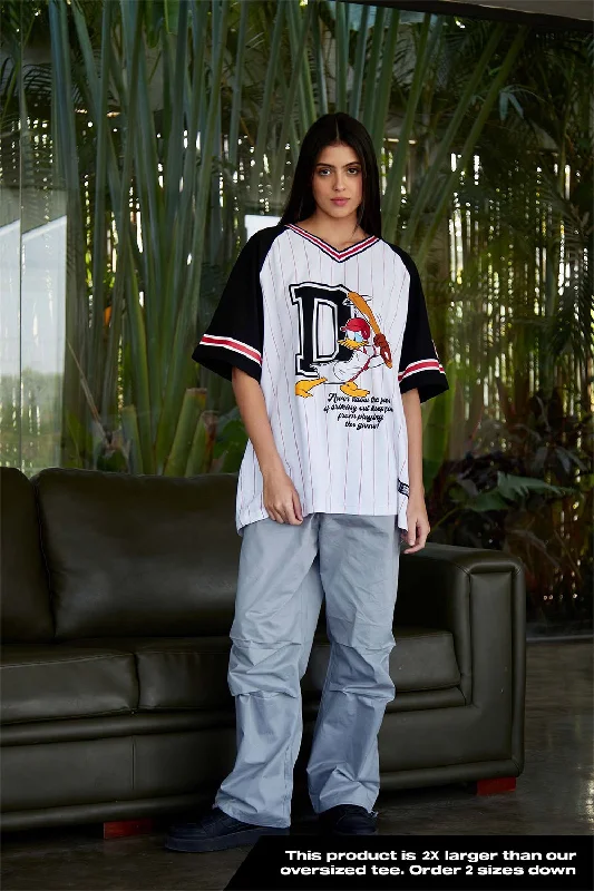 Organic Cotton Women T Shirt for Eco - Conscious WearersDonald Duck 34 Oversized Jersey