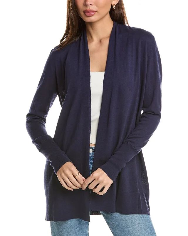 oversized women cardigan for a trendy and cozy lookoversized women cardigan for a trendy and cozy lookForte Cashmere Easy Silk & Cashmere-Blend Cardigan