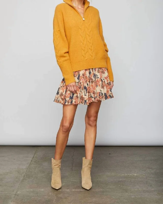 Button - Down Women's Shetland Wool Sweaters in Traditional PatternsHolland Sweater In Dusk