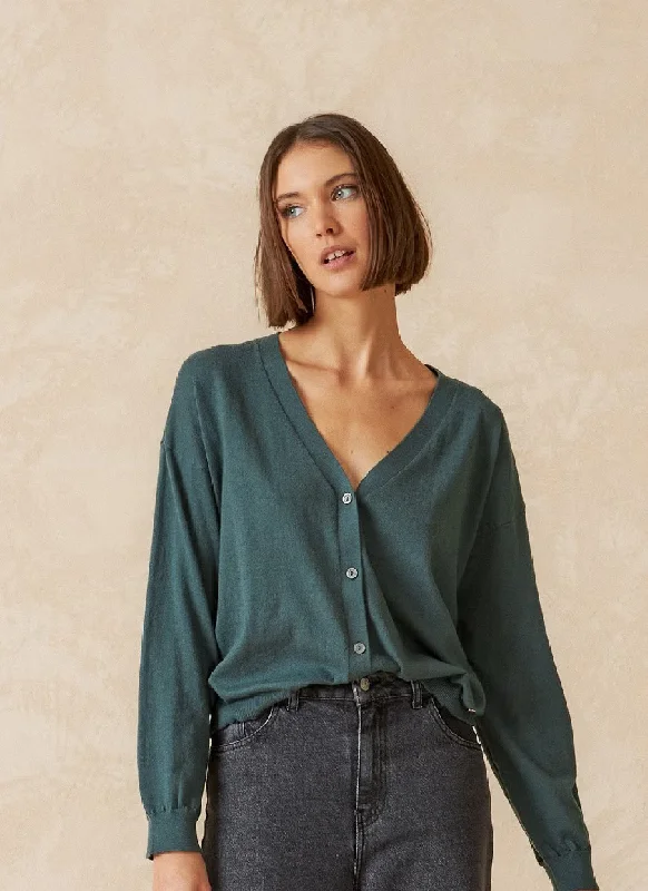 sequin embellished women cardigan for special occasionssequin embellished women cardigan for special occasionsIndi & Cold Cotton V-Neck Cardigan