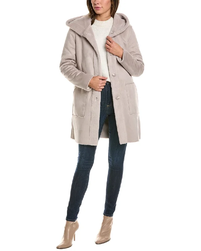 long length women cardigan with side slitslong length women cardigan with side slitsJoseph Ribkoff Reversible Cardigan