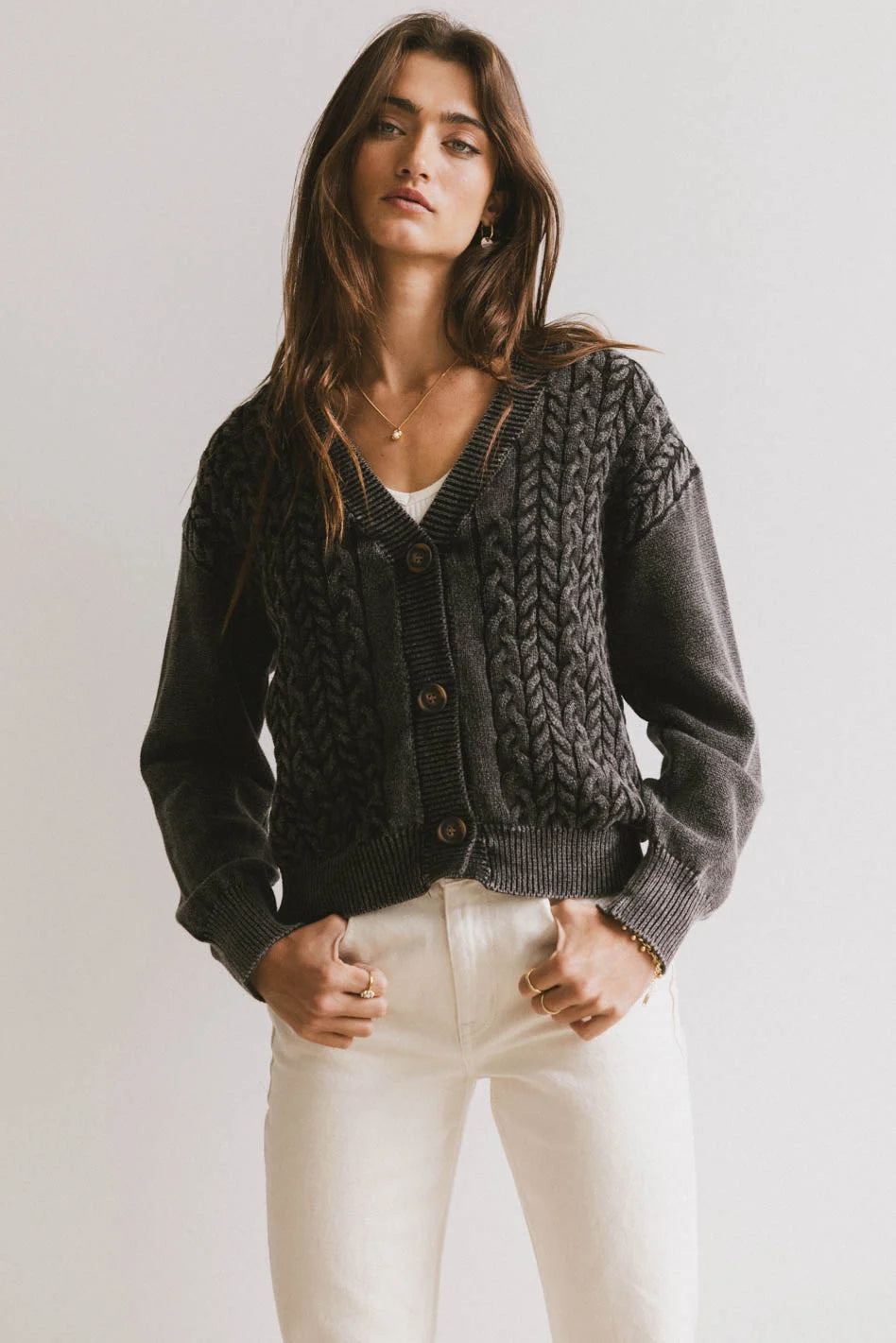 cable knit women cardigan with intricate patternscable knit women cardigan with intricate patternsLane Cable Knit Cardigan