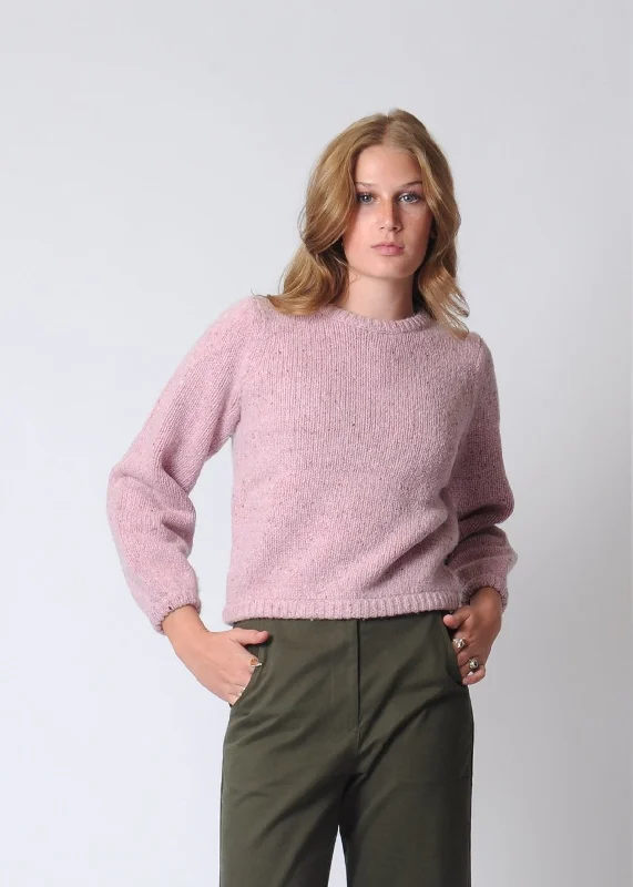 Cropped Women's Angora Blend Sweaters for a Trendy LookIara Sweater