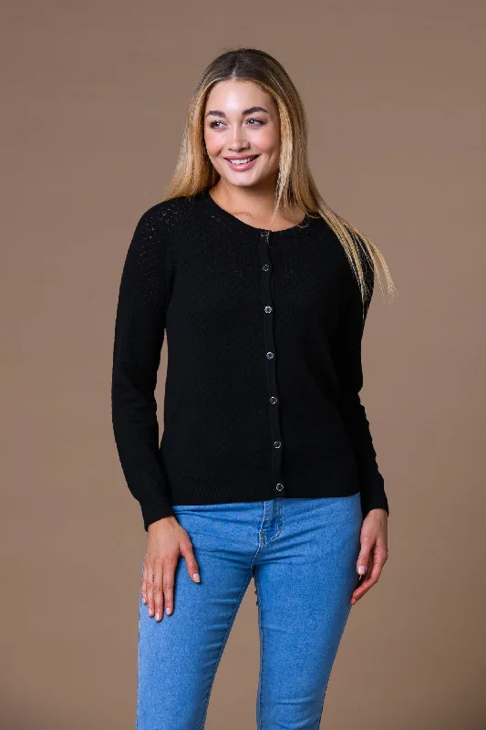 maternity women cardigan for expecting momsmaternity women cardigan for expecting momsPointelle Diamante Button Cardigan