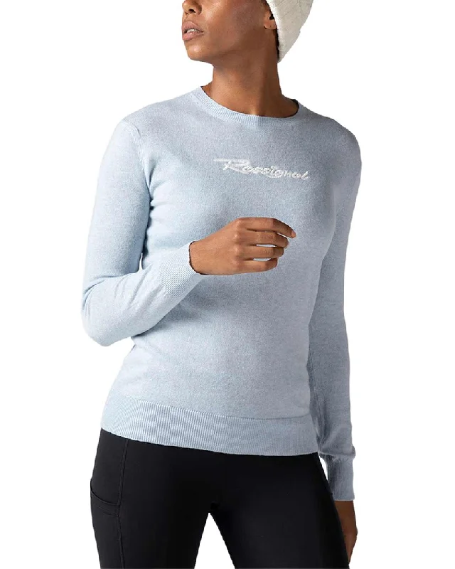 Button - Down Women's Shetland Wool Sweaters in Traditional PatternsRossignol Signature Knit Wool & Cashmere-Blend Sweater