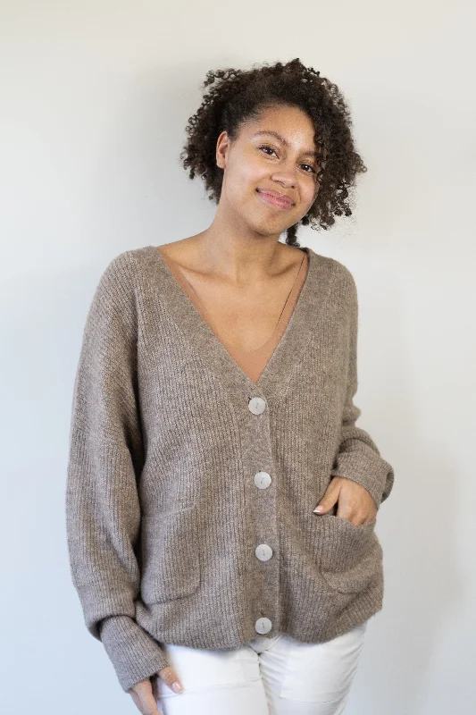 long length women cardigan with side slitslong length women cardigan with side slitsTeddy Bear Cardigan