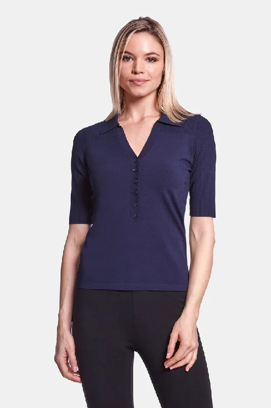 Plus Size Women's Side - Slit Sweaters in Bold SolidsTHE WEBB SWEATER