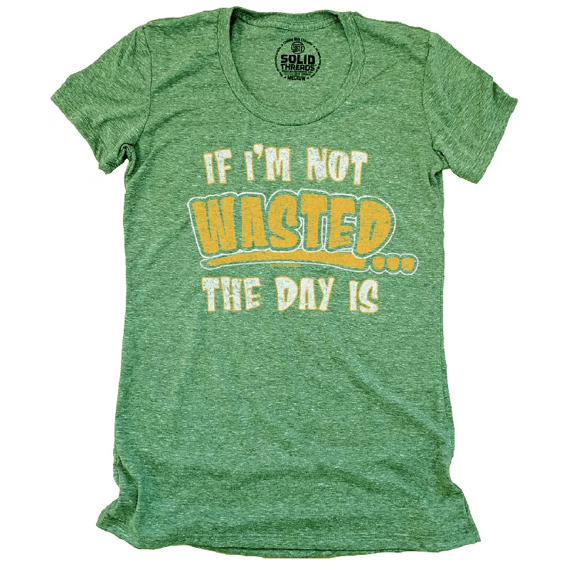 Sheer Women T Shirt for a Stylish and Alluring LookWomen's Wasted Day T-shirt