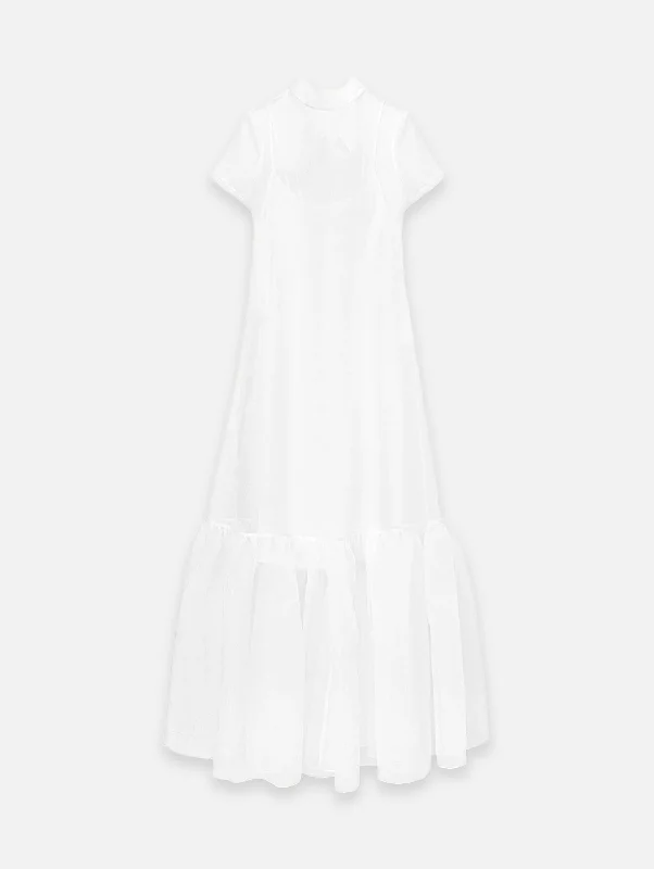 Mini Women Dress with a Short Hem for a Young and Trendy StyleCalluna Dress in White