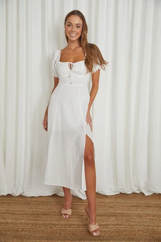 Printed Abstract Women Dress for a Modern and Artistic AppealBrielle Midi Dress