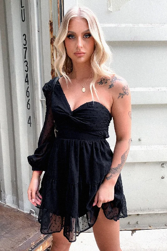 Sleeveless Women Dress in Bright Colors for Summer Parties Sleeveless Women Dress in Bright Colors for Summer Parties Georgia Dress - Black