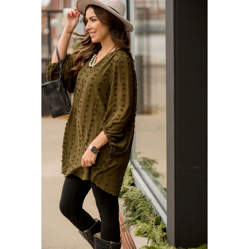 Ruffled Women Dress with Multiple Layers for a Playful and Girly Style Ruffled Women Dress with Multiple Layers for a Playful and Girly Style Swiss Dot Long Sleeve Dress