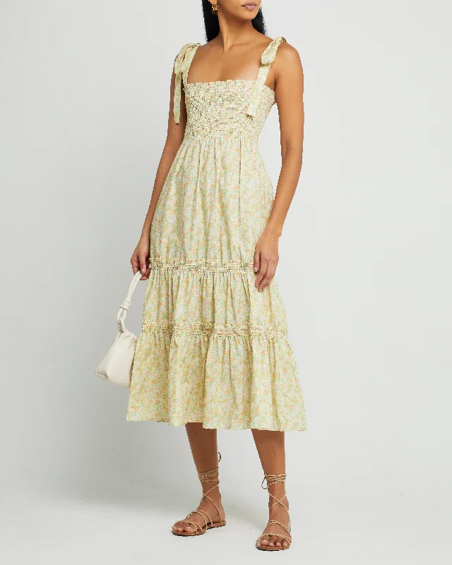 Midi dresses with one - shoulder designs for a modern and asymmetric styleCara Dress