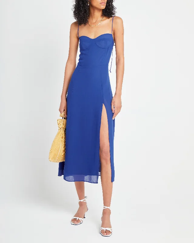 Midi dresses with sheer panels for a touch of allureVenus Dress