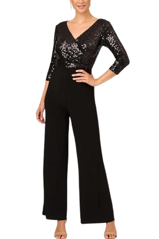 Maxi dresses with polka dot prints for a playful style Maxi dresses with polka dot prints for a playful style Adrianna Papell AD5E210877 Long Sequin Formal Mother of the Bride Jumpsuit