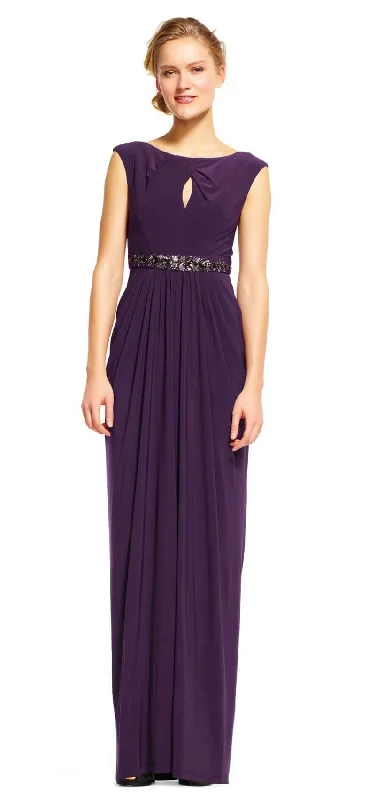 Mini wedding guest dresses with glittery accents for a trendy lookAdrianna Papell AP1E201175 Long Formal Evening Party Dress