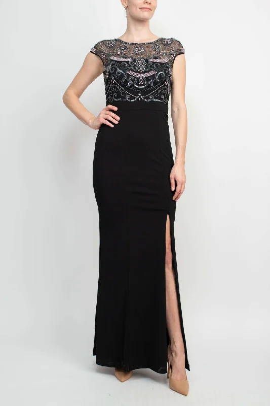 Animal print maxi dresses for a statement - making outfit Animal print maxi dresses for a statement - making outfit Aidan Mattox MD1E203319 Long Fitted Formal Mother of the Bride Dress