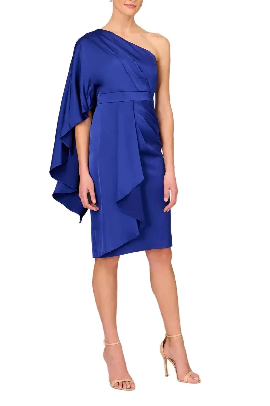 Polyester maxi dresses for easy - care and durability Polyester maxi dresses for easy - care and durability Aidan Mattox MD1E206840 Short Fitted Cocktail Dress