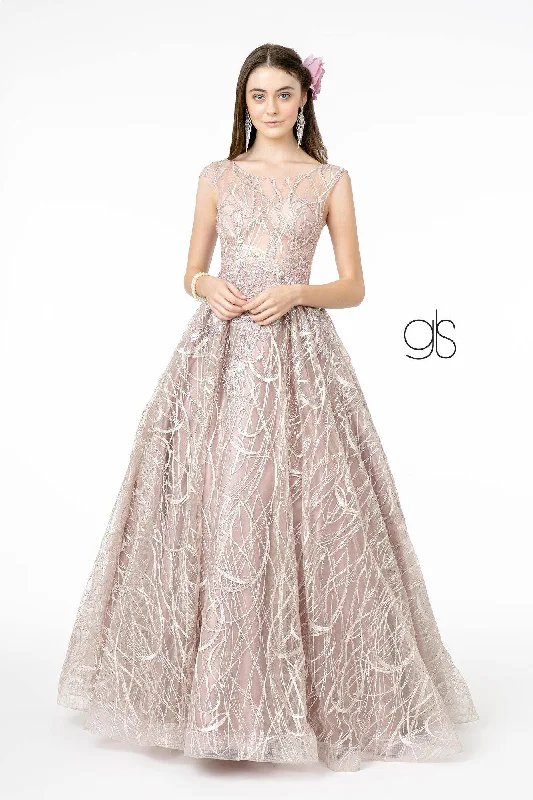 Wedding guest dresses with cut - out details and midi lengthsEmbroidered Sheer Top Sleeveless Mesh Long Dress
