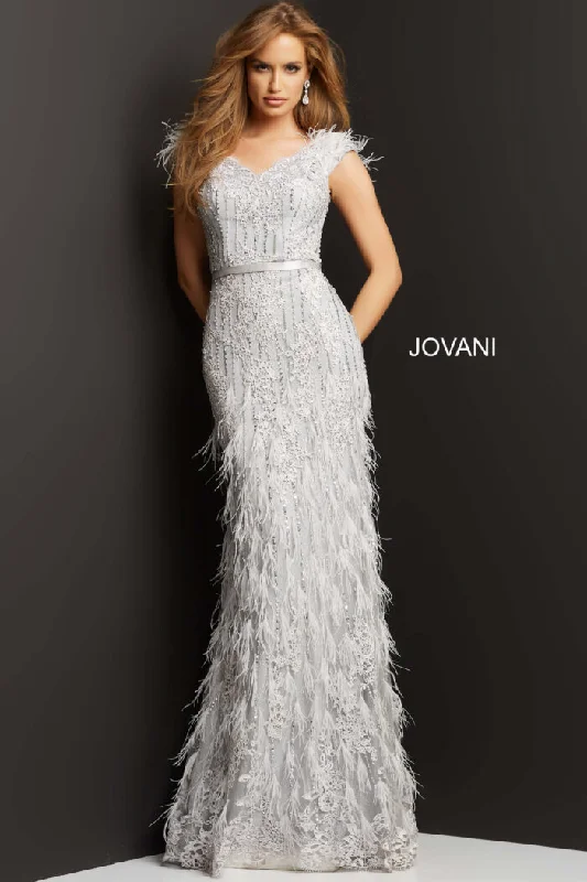 Maxi dresses with an asymmetric hem for a fashion - forward and eye - catching design Maxi dresses with an asymmetric hem for a fashion - forward and eye - catching design Jovani 03108 Long Beaded Sequin Lace Formal Prom Dress