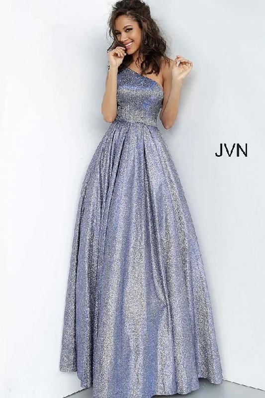 Wedding guest dresses with abstract prints and long trainsJovani 02541 Long Formal Prom Gown