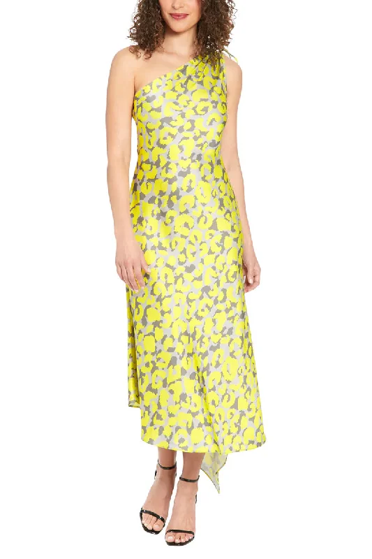 Maxi dresses with thin spaghetti straps for a delicate and feminine feel Maxi dresses with thin spaghetti straps for a delicate and feminine feel London Times T7242M High Low Printed Formal Dress