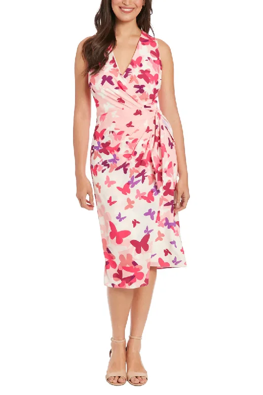 Maxi dresses with a belted empire waist for a more defined and flattering silhouette Maxi dresses with a belted empire waist for a more defined and flattering silhouette London Times T7618M Short Cocktail Printed Midi Dress