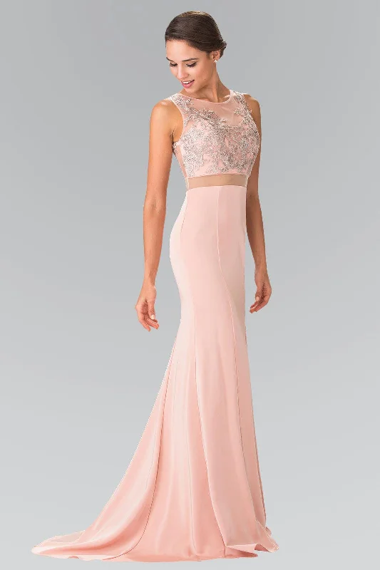 Wedding guest dresses with fringe accents for a bohemian - inspired weddingLong Formal Evening Prom Dress