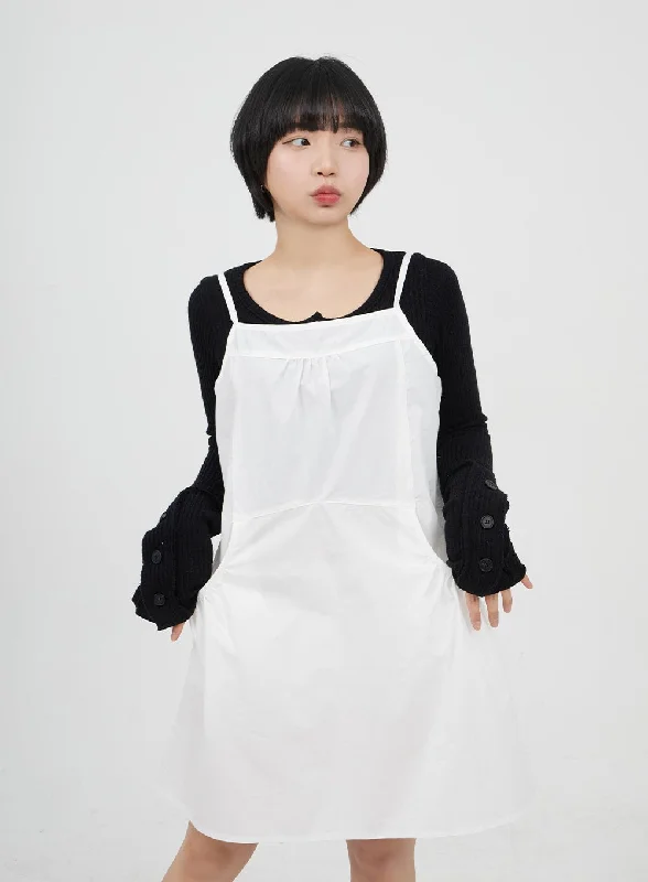 Mini dresses with pocket details for added functionalityPocket Mini Dress BM310