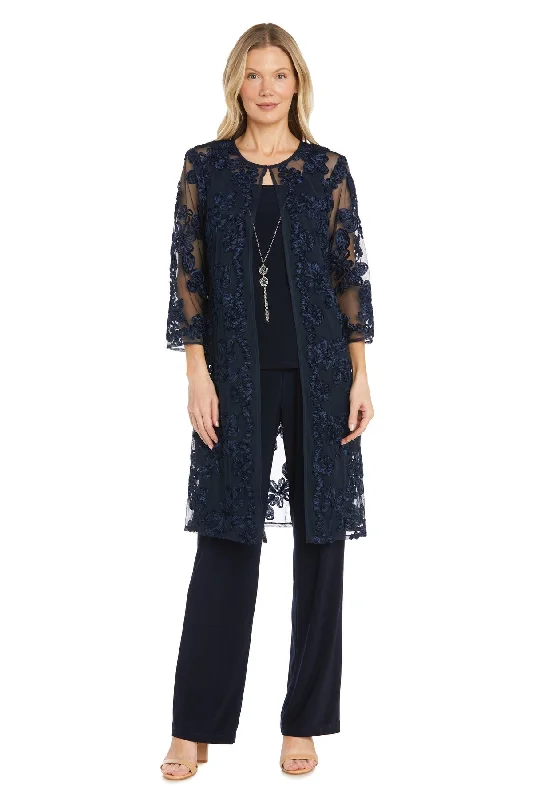 Maxi dresses with a wrap - around style for a customizable fit Maxi dresses with a wrap - around style for a customizable fit R&M Richards 3146 Long Floral Formal Pant Suit