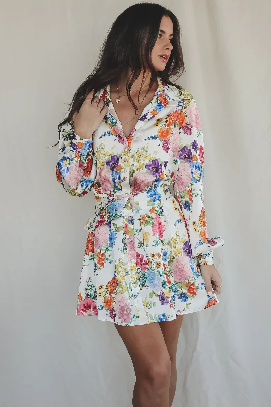 Mini dresses with off - the - shoulder stylesSHOW ME YOUR MUMU Carrie Collared Dress