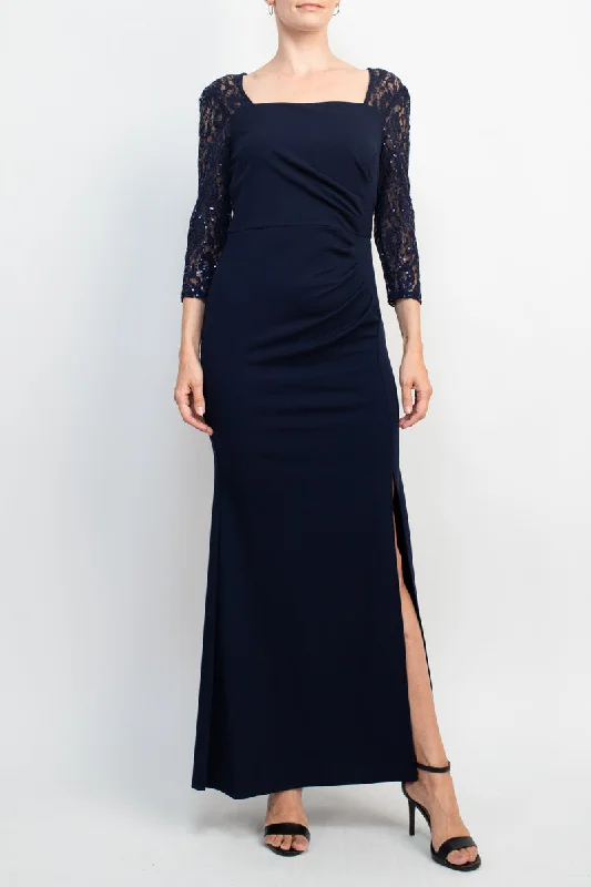Maxi dresses with thin spaghetti straps for a delicate and feminine feel Maxi dresses with thin spaghetti straps for a delicate and feminine feel SL Fashions SL9137210 Long Pleated Slit Formal Dress
