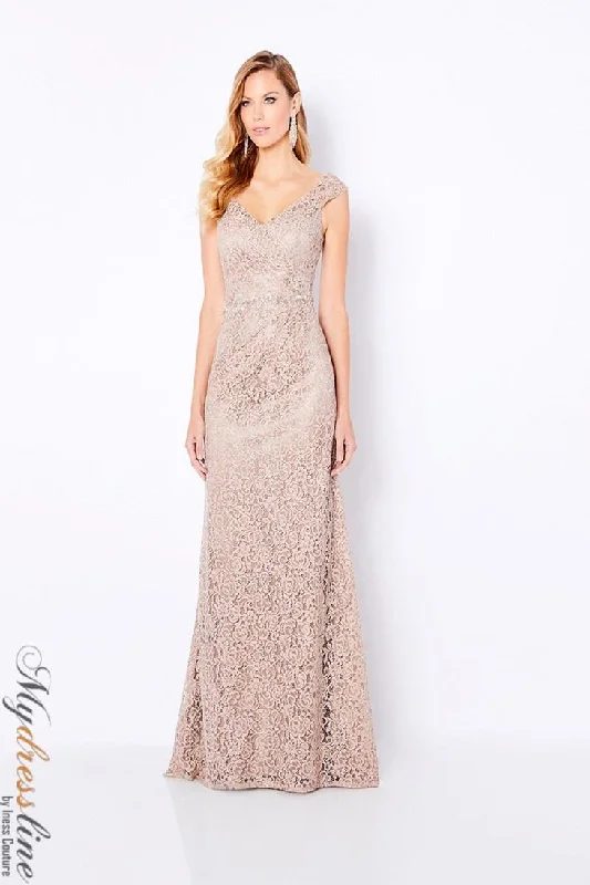 Formal dresses with tiered skirts and pearl embellishments for a luxurious feelCameron Blake 221682