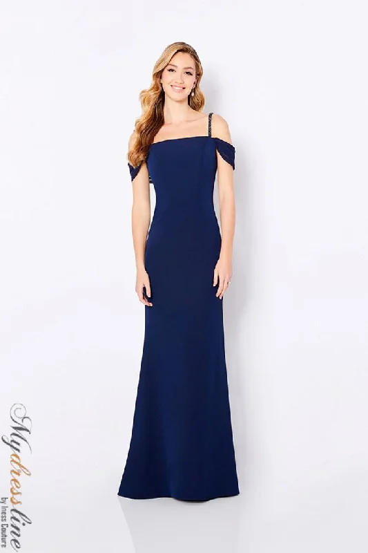 Formal dresses with pleated yokes and button - up fronts for a classic and refined lookCameron Blake 221692