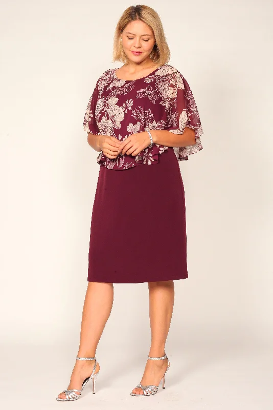 Wedding guest dresses with button - down fronts and A - line silhouettesConnected Apparel Short Dress Sale