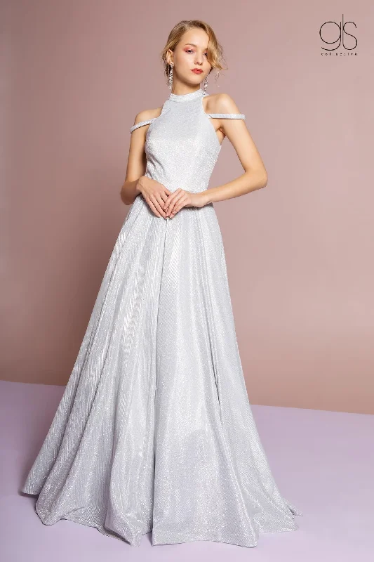 Strapless wedding guest dresses with rhinestone - studded bodicesProm Long Formal Evening Dress