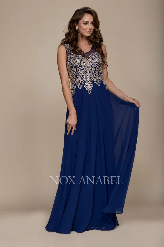 Wedding guest dresses with mesh panels and empire waistsLong Sleeveless Prom Dress Evening Gown
